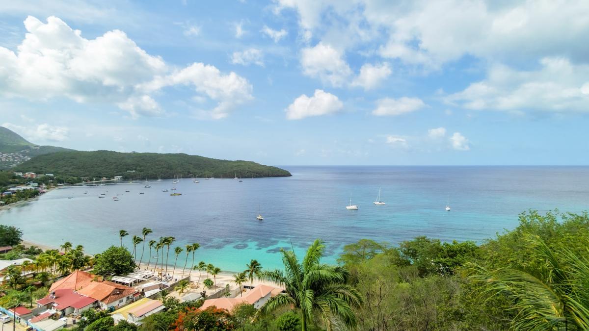 vue drone plage